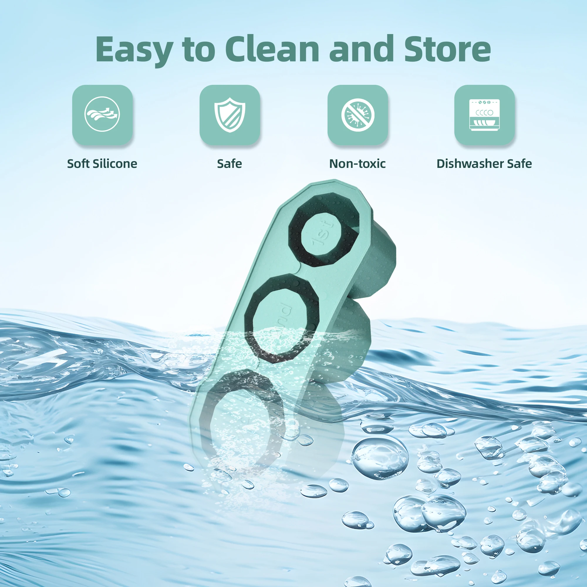 Silicone Ice Mold for Stanley Thermos Bottle Reusable