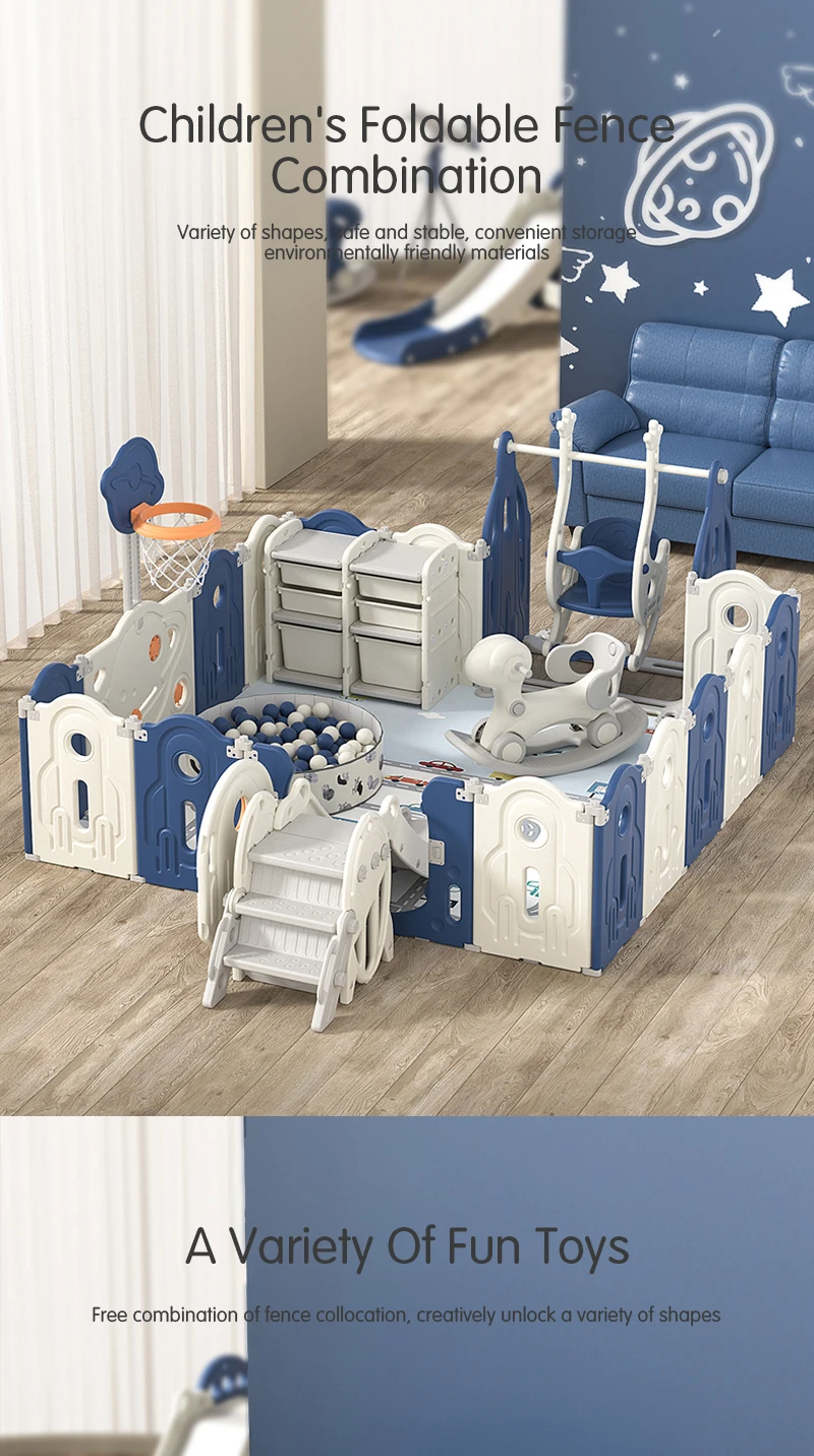 product factory manufacturers kids products toddler play house baby ball pool playhouse amusement park indoor playground equipment set-2