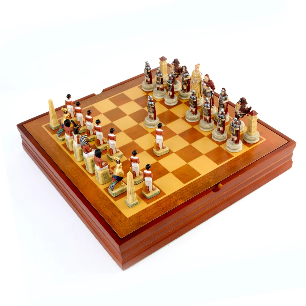 French Russian Theme Resin Chess Set - Buy Resin Theme Chess,Chess Game ...