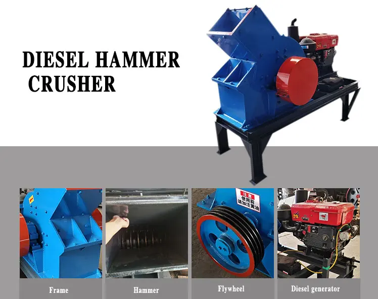 Rock Stone Crushing Hammer Mill Pc 600x400 Hammer Crusher Machine For