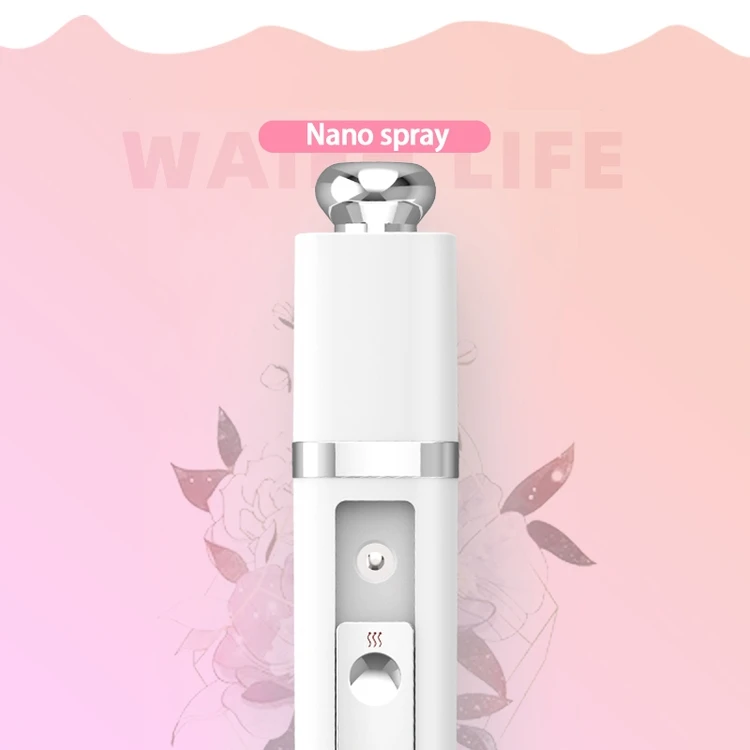 High hydration personal mini facial atomizer nano spray face vaporization facial steamer small water replenisher