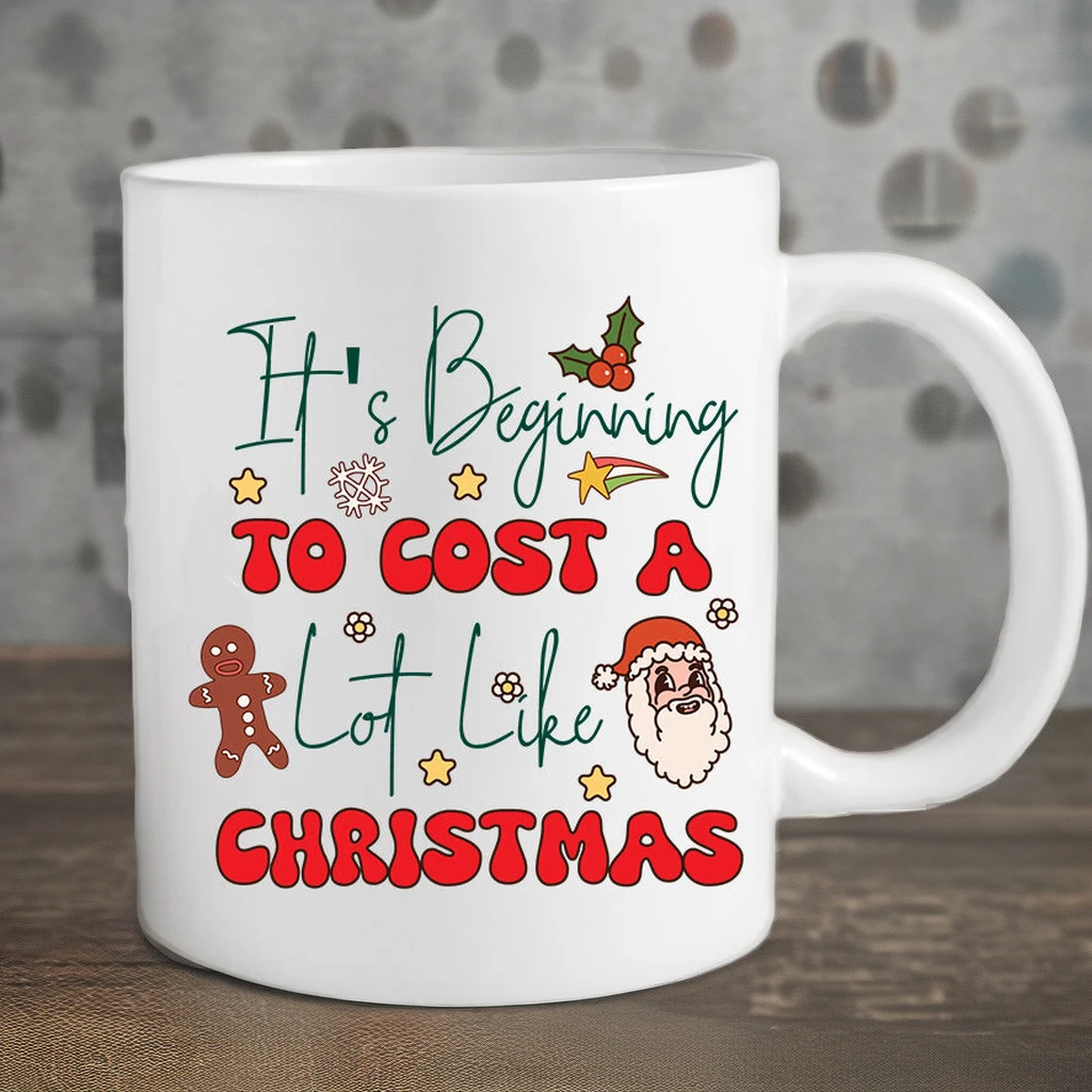 3D Printed 11oz White Sublimation Ceramic Mug Individually Packaged Coffee  Mug