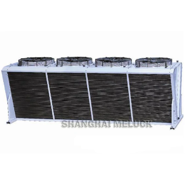 Air Cooled Fan Type Condenser Tube Cold Storage Condenser For Cold Room