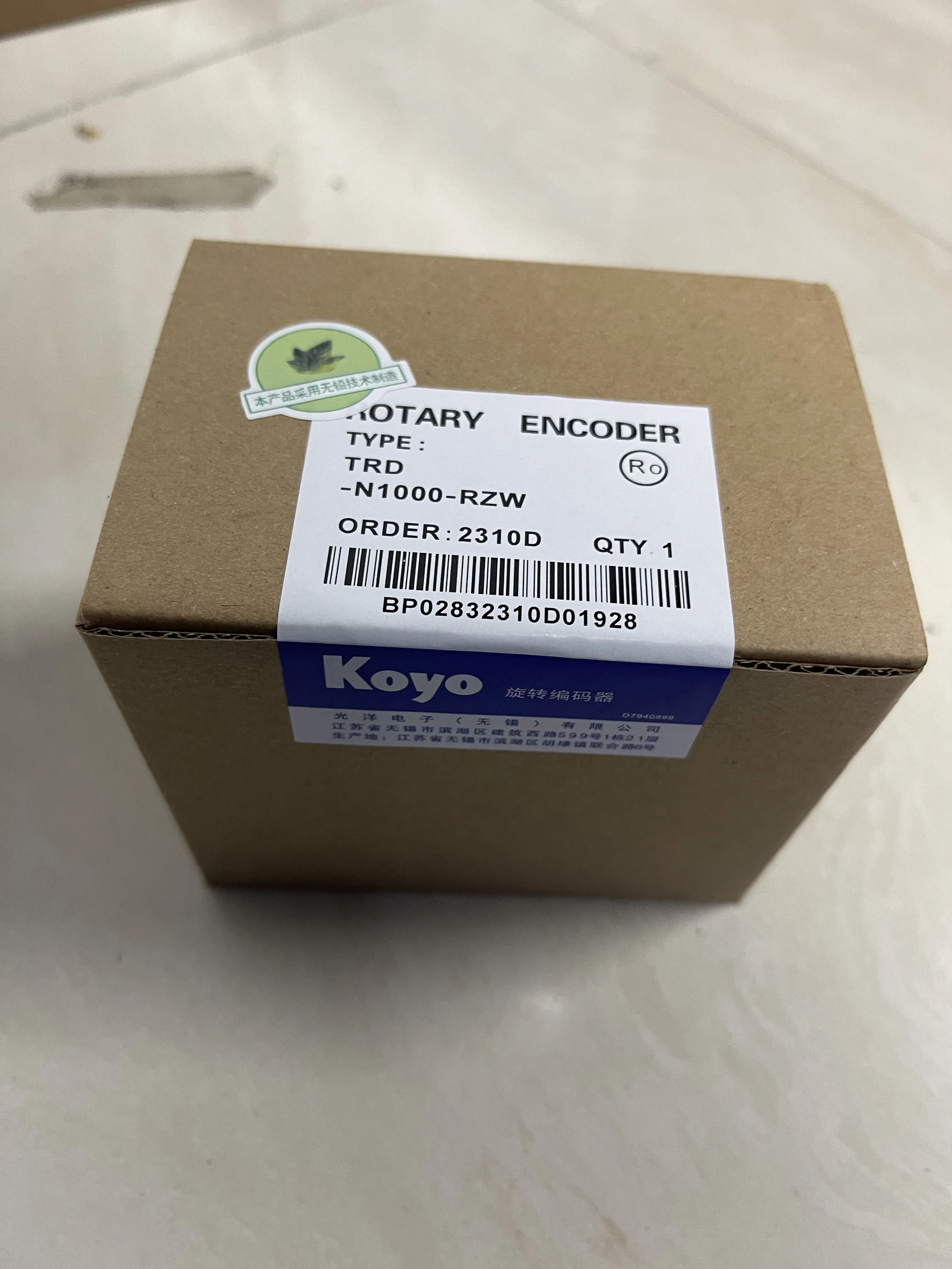 Koyo Rotary Encoder TRD-N1000-RZW Koyo Rotary Encoder TRD-N1000-RZW