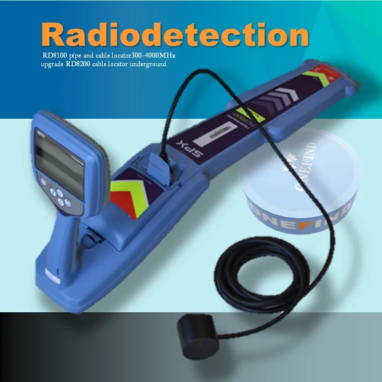 Detector de Tuberias y Cables Radiodetection RD8100 – Master