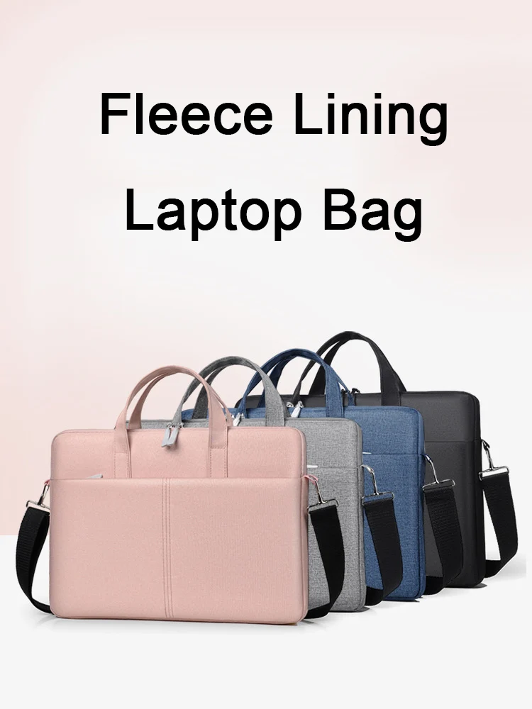 15.6 Inch 14.1 Inch Waterproof Hand Shoulder Strap Anti Scratch