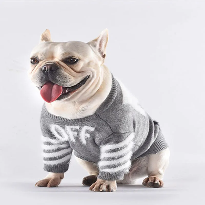 velvet dog sweater