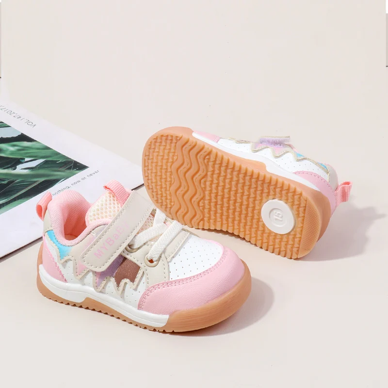 High Quality 2025 Spring Autumn Style Casual Kid Shoes Toddler Walking Shoe Boys and  Girls 1-3 Years details