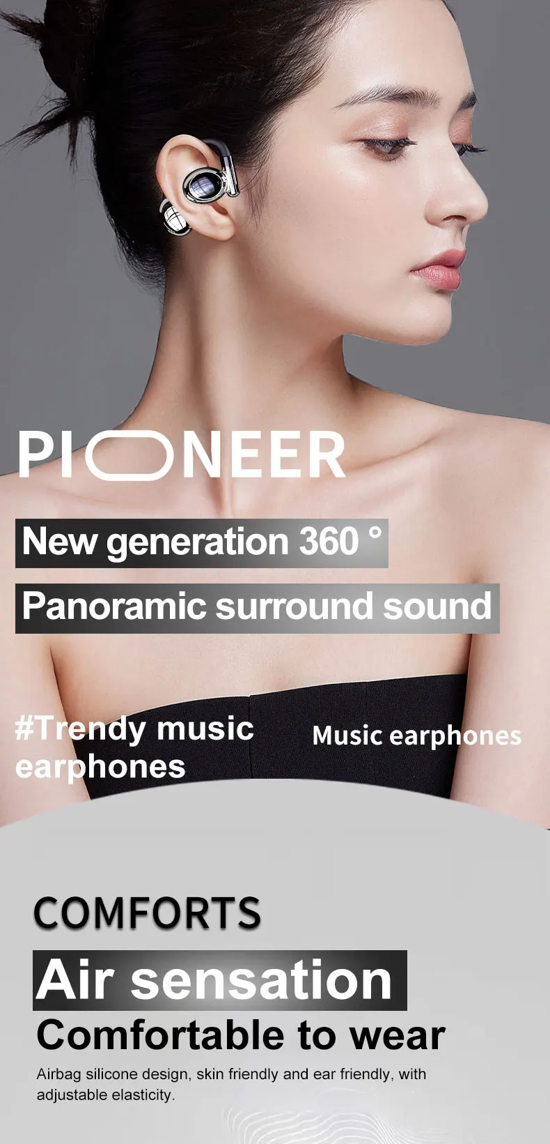 If you are searching for a supplier of a product with perfect quality control and highly competitive prices, which gives you an advantage in expanding your local market, then contact us now! Competitive suppliers of 2025 Sanvnet YYK880 Hanging Ear Type BT Long Life Open Headsets Waterproof True Wireless Stereo Headphones With Charging Box