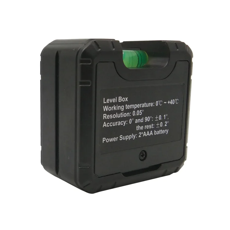Portable DL1908 Digital Spirit Level Measuring Instruments Digital Inclinometer