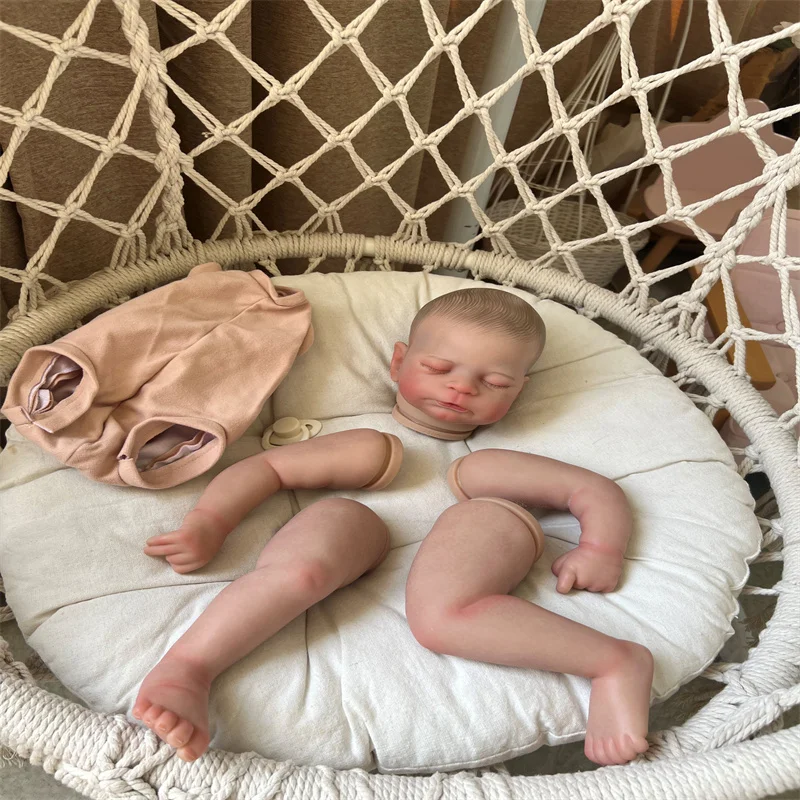 Кукла реборн мягкая на ощупь незавершенная уже окрашенная кукла детали свежий цвет «сделай сам» набор для куклы подарок детей 21 дюйм