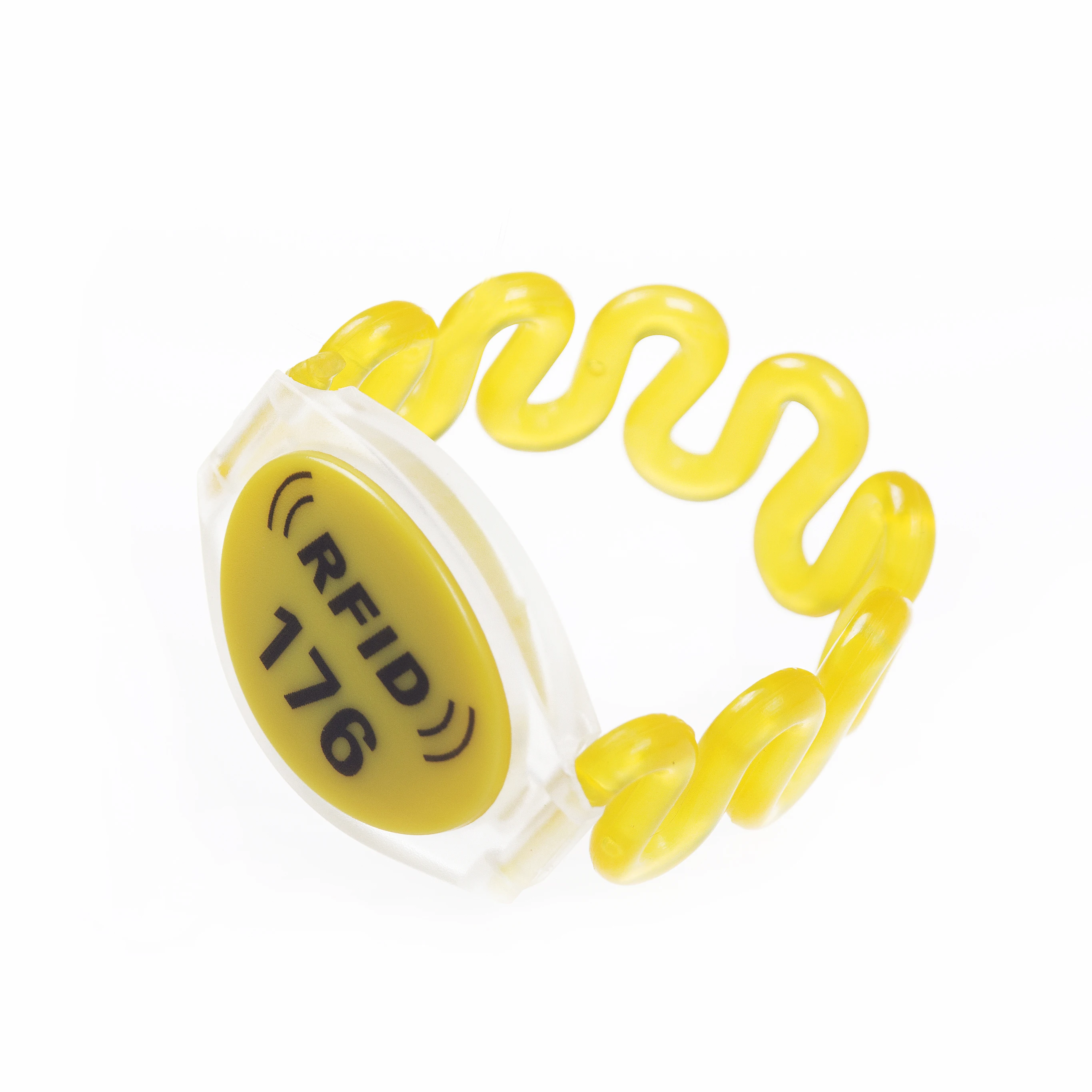 Lot De 10 Bracelets RFID 13.56MHz Classic 1K – Silicone Étanché NFC Noir, Contrôle D'Accès, Événements, Piscine