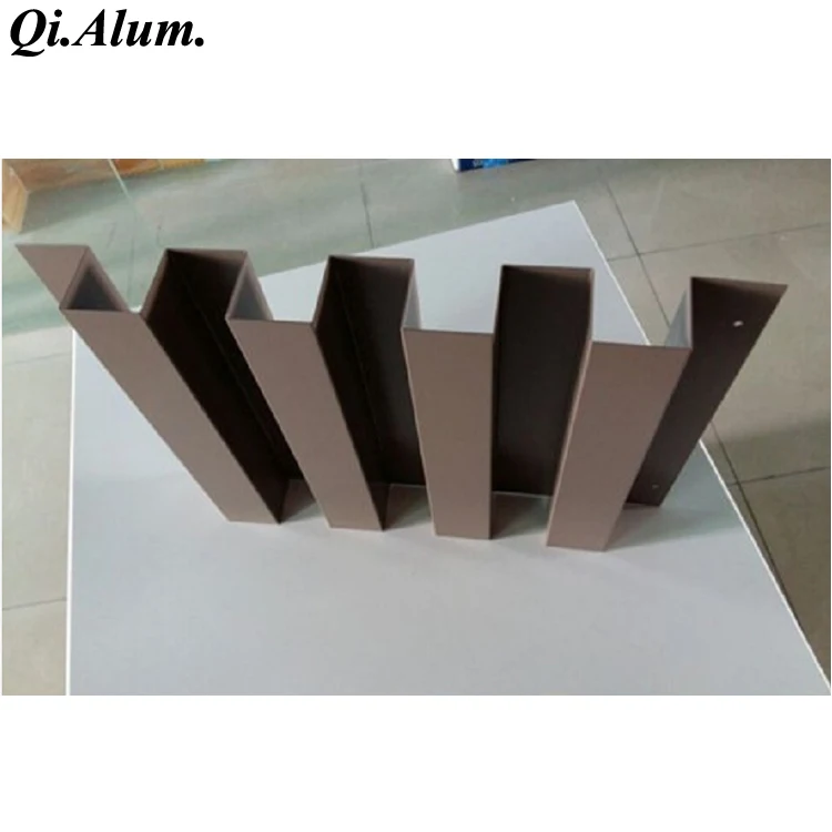 Aluminium Corrugated solid Sheet for interior wall clapping