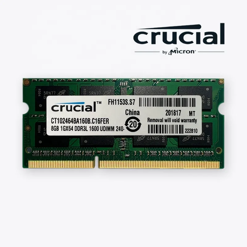 Micron DDR3L 4 ГБ 8 1600 МГц ОЗУ ноутбука 1 35 В