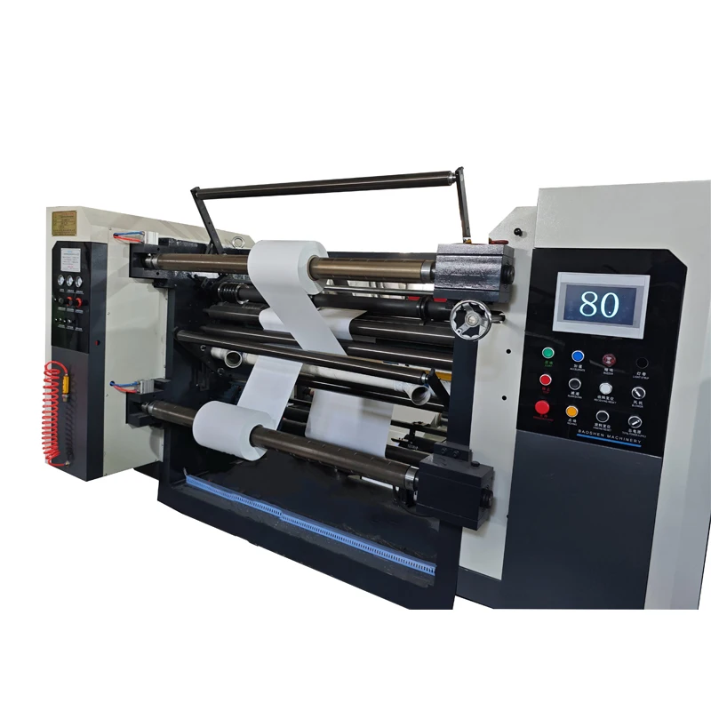 Manual Gift Paper Roll Rewinding Machine/ Winding Machine Making Small Roll From Big Roll/ Gift Wrap Paper Roll Winding Machine