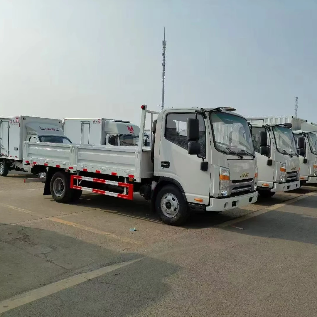 JAC Diesel Tração 4x2 Euro 2 Fileira Simples Caminhão de Carga Novo Segmento Mini Caminhão Yuchai Fast Chassi de Van Esquerda Direita