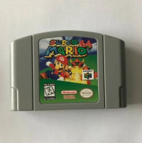 2022 USA Version N64 Mario Video Game Cartridge Console Card English Language for Nintendo 64