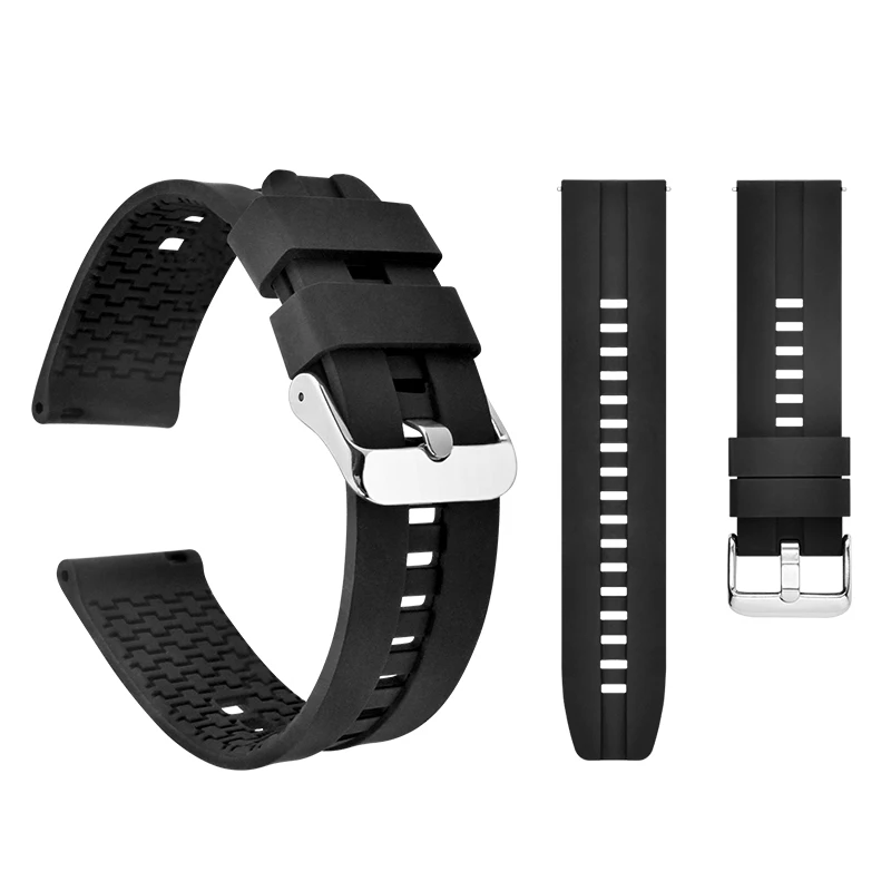 22mm Watchband Quick Release Soft Silicone Watch Strap Wristband for Samsung Galaxy Watch