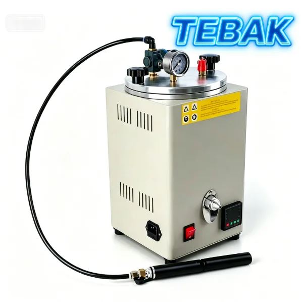 TEBAK Precision Digital Semi-automatic Wax Injection Machine  Small-sized Pearl and Gemstone Wax Mold Manufacturing Machine