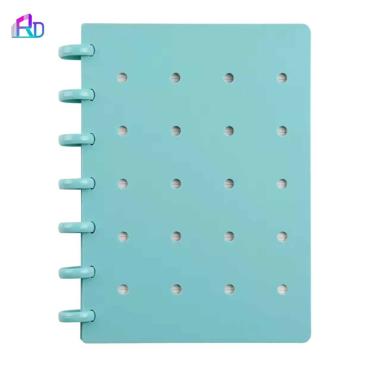 Прямая Продажа с фабрики оптовая продажа высокое качество на заказ макароны цветные кольца переплет Грибовидная пряжка блокнот