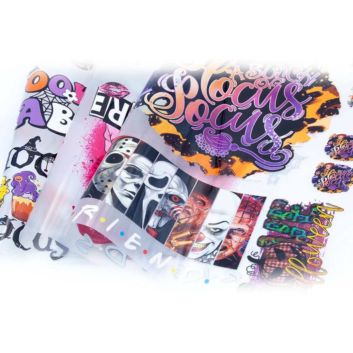 Fall Season Halloween Designs Print Dtf Transfer Custom Heat Transfer
