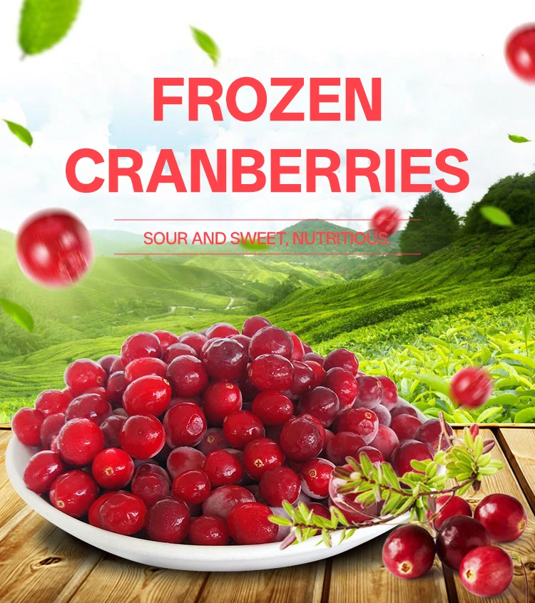 Frozen cranberries