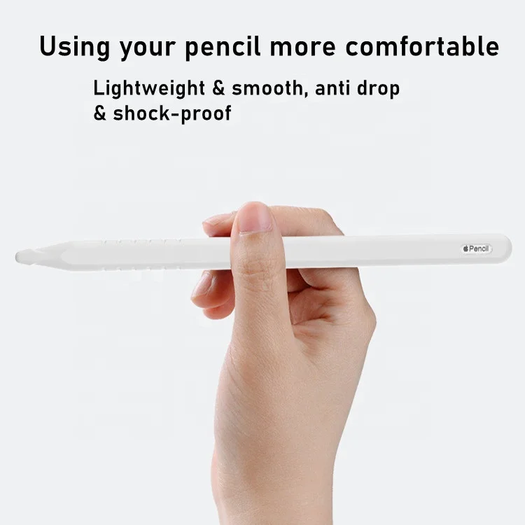 Защитный чехол с наконечником и стилусом силиконовый для ipad пенал Apple pencil 2 apple