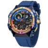 Colorful blue