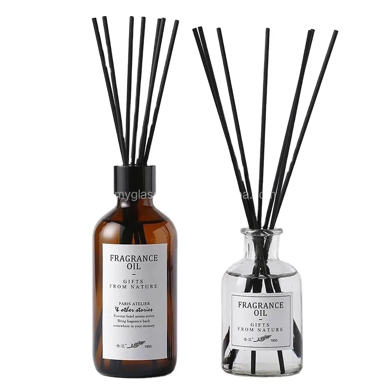 Wholesale 100ml 200ml Home Fragrance Reed Diffuser Bottle luxury Custom