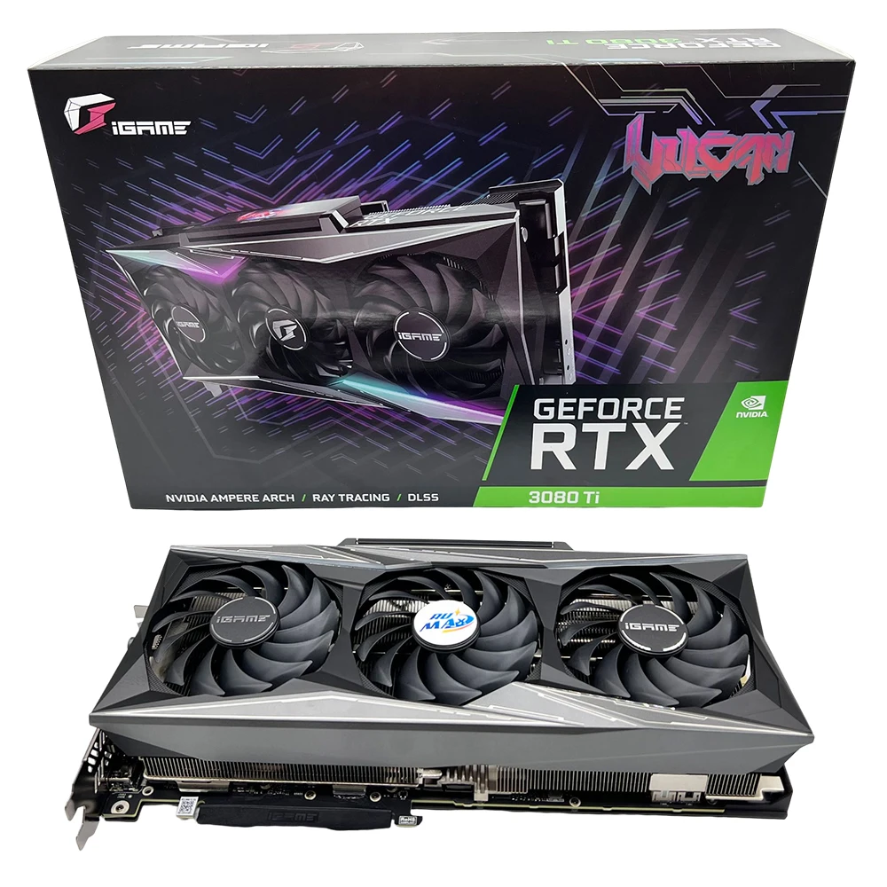 New Cracked Colorful Rtx 3080ti Vulcan Oc 12gb Rtx 3080 Ti Igame Full ...