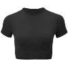 Schwarz kurzarm t-shirt