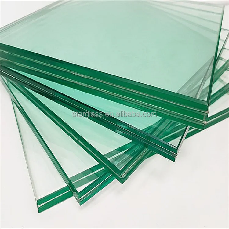 product 6mm152mm6mm 664 1352mm tempered laminated glass sheet for tennis court curtain wall decoration-1