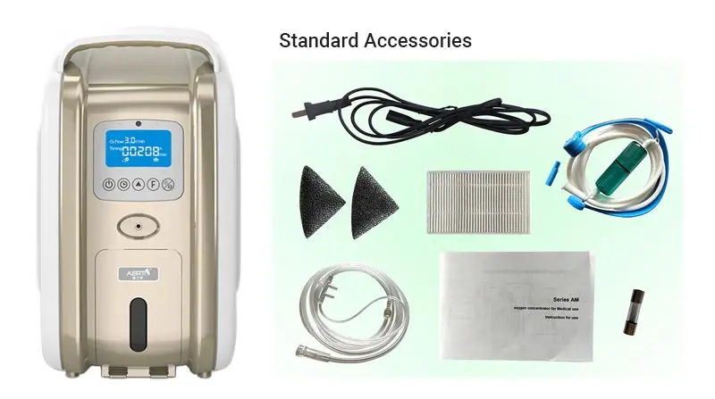 low price mini portable oxygen generator oxygen concentrator portable medical for sub-health