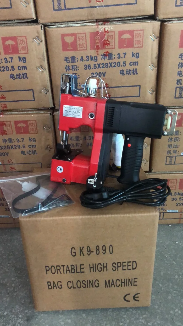 RUIGONG Packet Machine High Speed Handheld Portable Stitching Machine Cheap  Price GK9-890