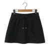 black midi skirt