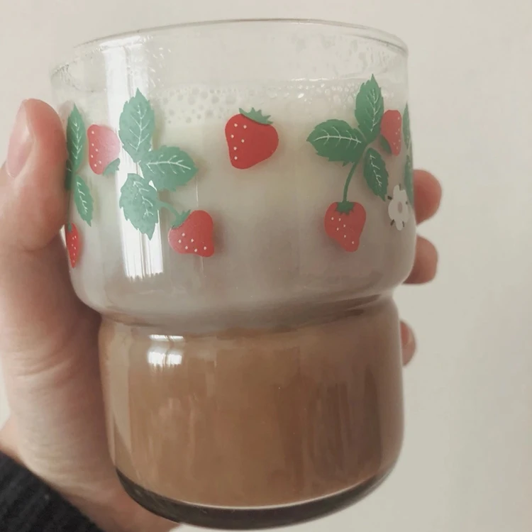 Summer glass ice cream sundae Ice cream cup milkshake drinking glasses cold drinks for home and party.