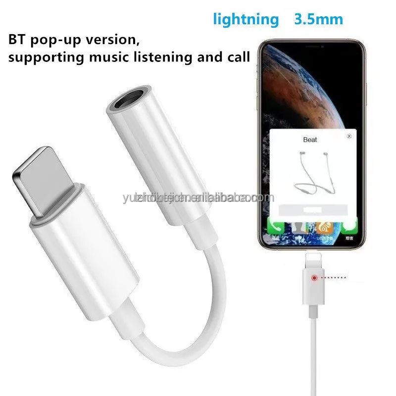 New 3.5mm Headphone Adapter 10cm Aux Connector Cable Portable For