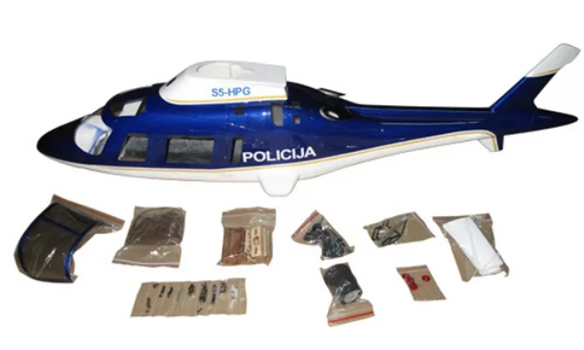 アグスタ109グラスボディーKIT中古 | スケールボディ AGUSTA 胴枠はT-REX 0