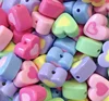 15*17mm flat love heart, 275 pieces per catty