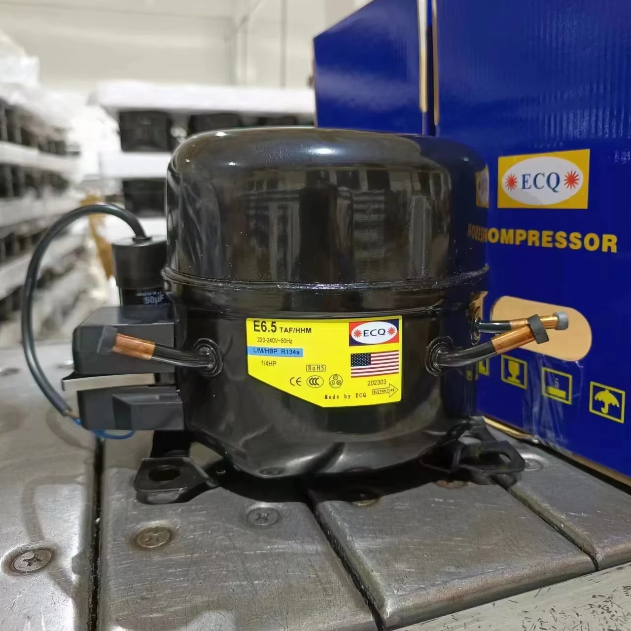 R600 LBP Freezer Compressor ECQ 1/12HP 220v LBP Kitchen Refrigerator Compressor E3.5 LAW/YHP
