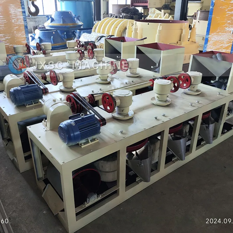 High Efficiency High Gauss Intensity Magnetic Separation Equipment Tin Tantalum Ore 3 Discs Magnetic Separator Factory Price
