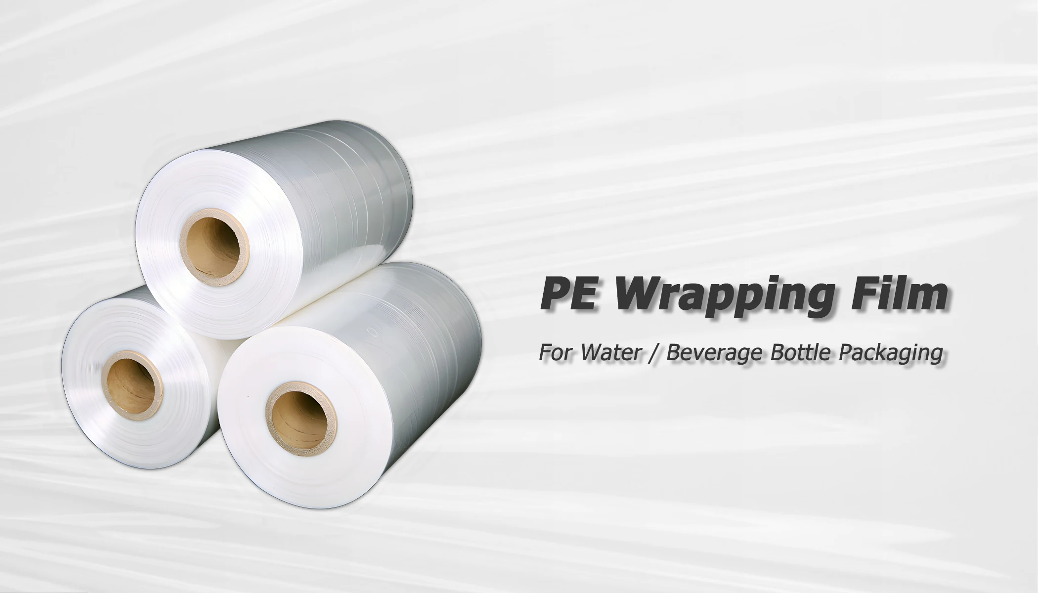 High Quality Custom Printed Full Color PE Wrapping Film for Branded Mineral Water Promotion Scratch-Resistant MOQ 5000pcs supplier