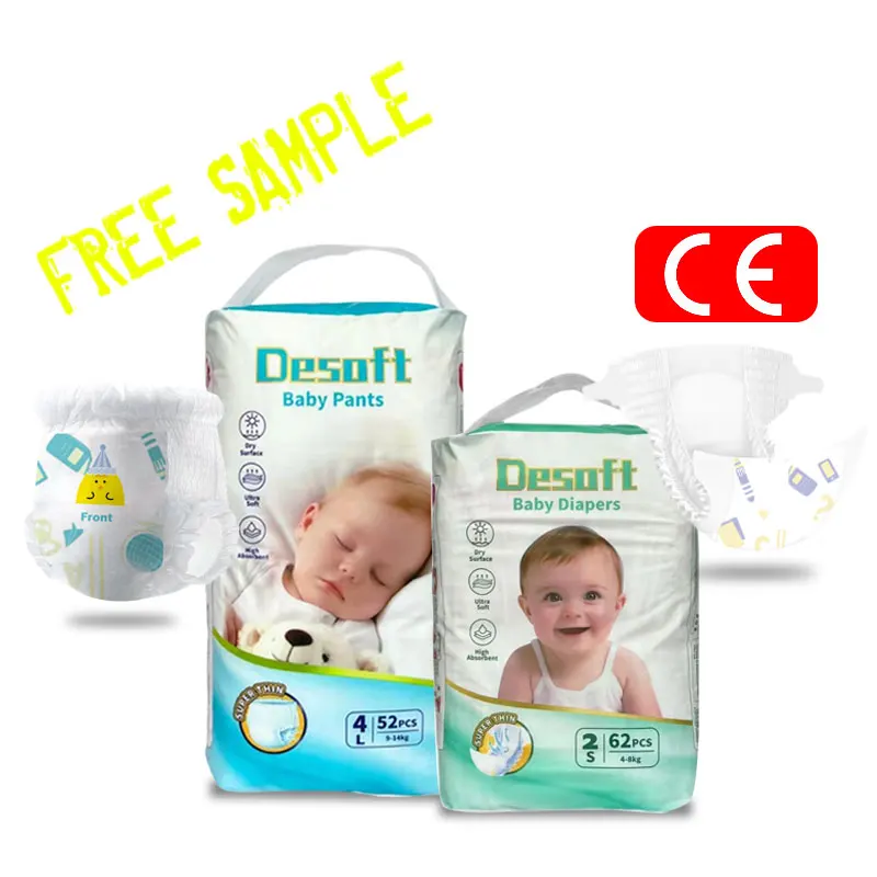 Hot Sale Super Soft Disposable Baby Diaper Nappies Low Price for