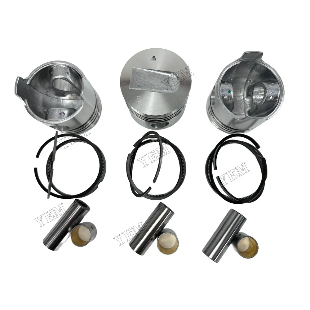 Piston Kit Fit for Mitsubishi S3L Machinery Engine Parts 4