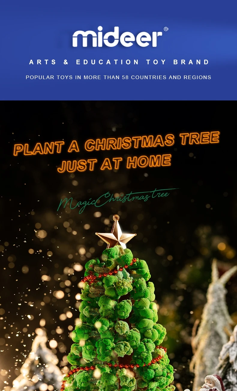 Ct2216 Classic Educational Toy Plant A Christmas Tree Just At Home