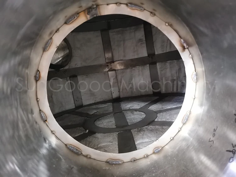 7BBL Nano Brewery Brew Kettle With Whirlpool Tank by Direct Fire with Jet burner