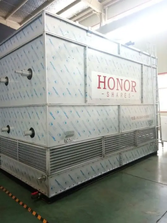 High efficiency stainless steel evaporative condenser for industrial cooling