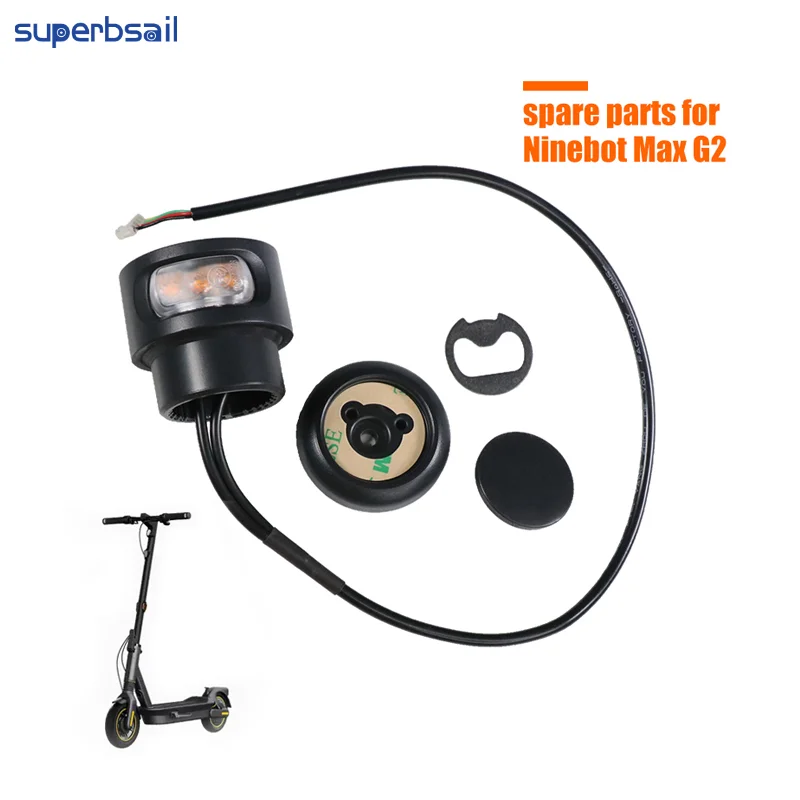 Superbsail New Arrival Original Turning Light For Ninebot Max G2 Electric Scooter  Handle Tail Left or Right Turn Signal Parts factory