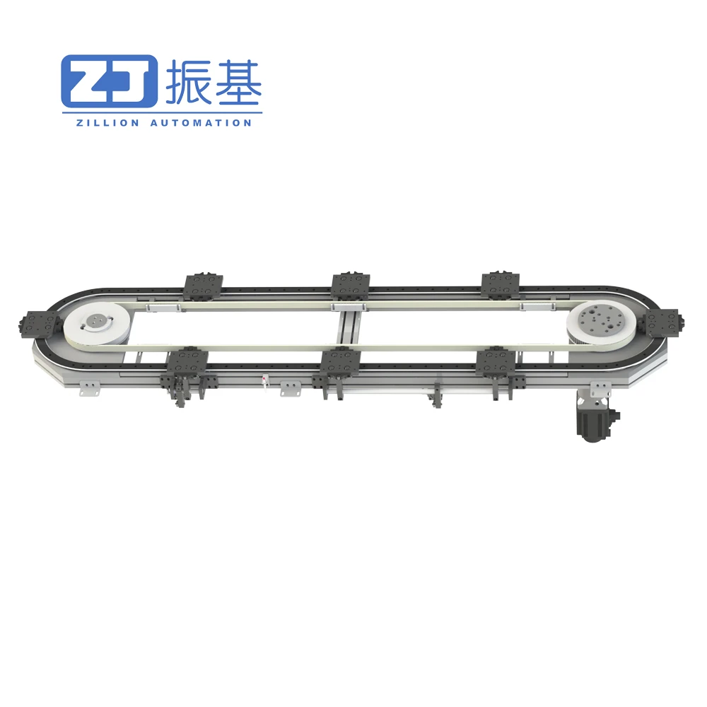 Automatic Assembly Line Precision Circular Guide Rail Conveyor Systems ...