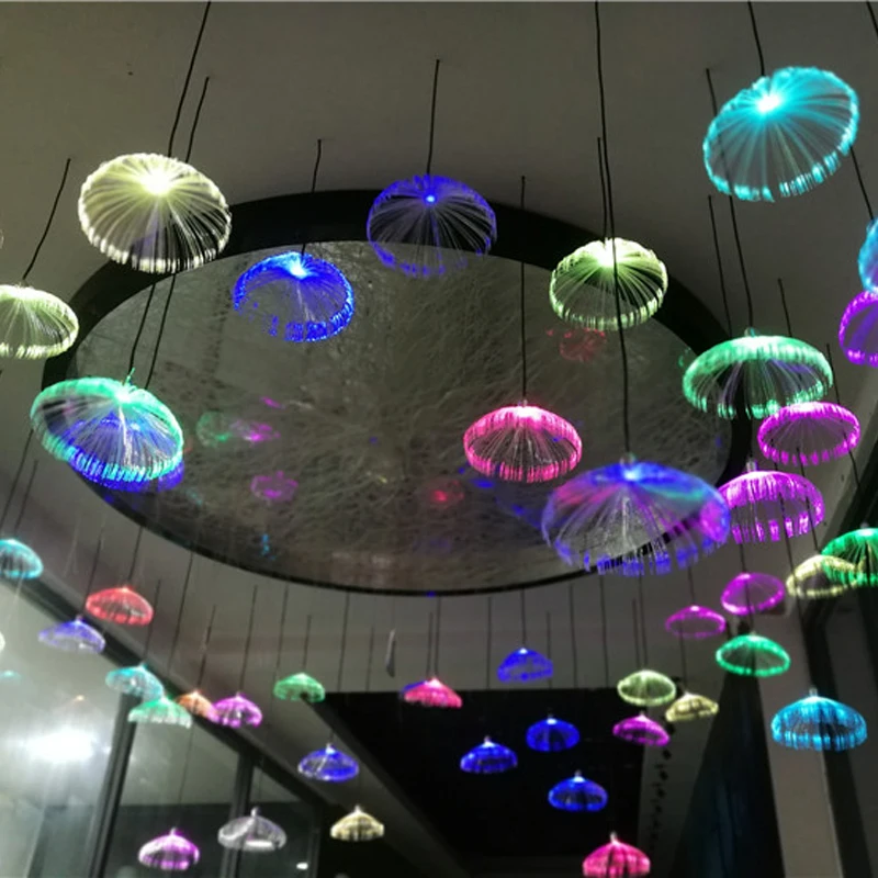 Лидер продаж на Amazon, потолочный светильник с эффектом medusa, светодиодный светильник с цветочным эффектом, меняющий цвет